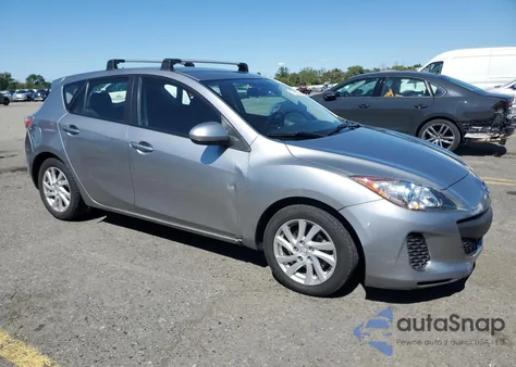 2012 Mazda 3 I из США, поврежденный, VIN JM1BL1L8XC1543779